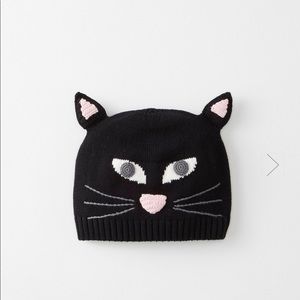 Hanna Anderson crochet kitty beanie